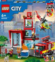 lego gaisrine - LEGO City Fire Gaisrinė 60320 - 1 nuotrauka